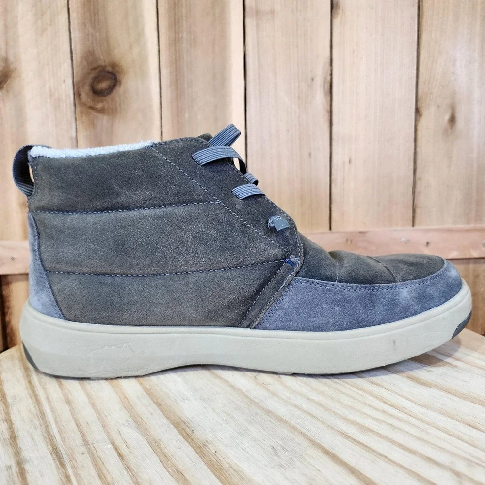 Stio Colter Mid Boots Mens 11 Gray‎ Suede Insulated Winter Snow Casual Outdoor